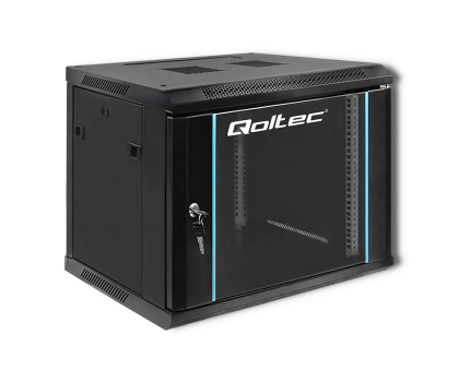 Szafa RACK Qoltec Szafa RACK 19" 9U  600x500x450